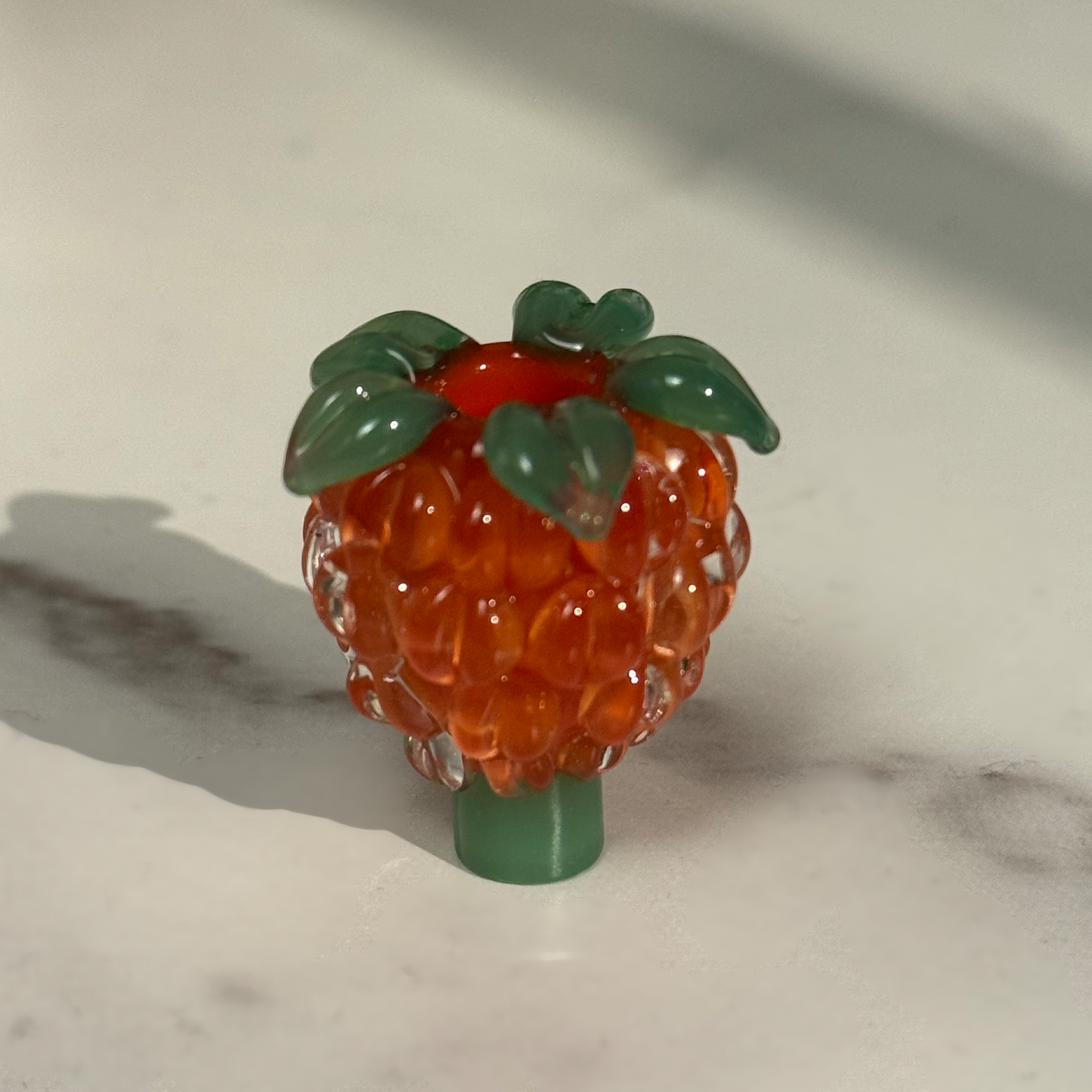 Handmade Cloudberry Glass Bead