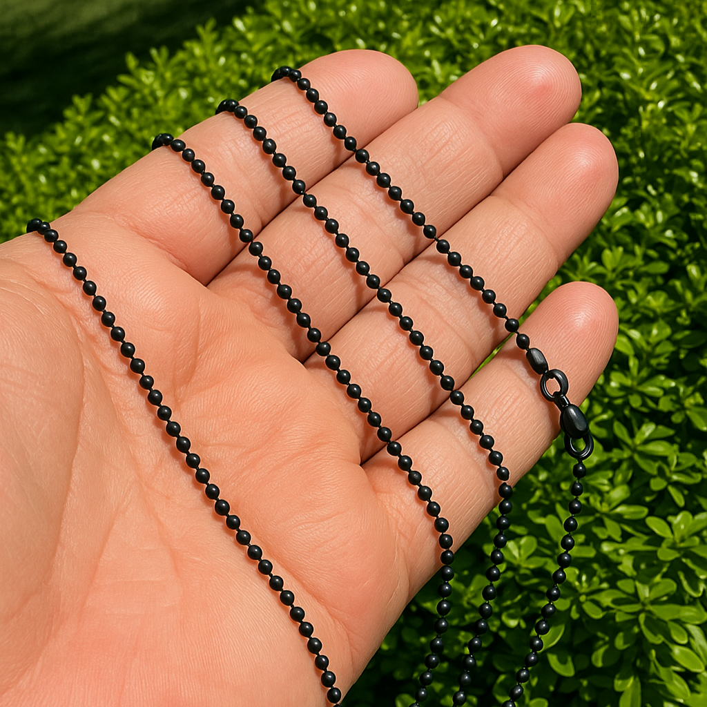 Black Pearl Necklace