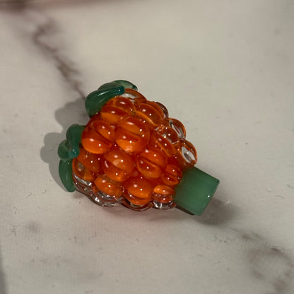 Handmade Cloudberry Glass Bead