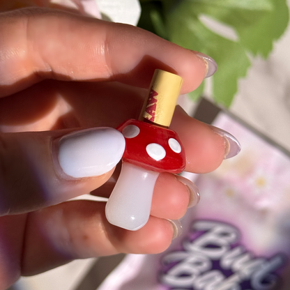 [NEW!] Handmade Mushroom Glass Bead